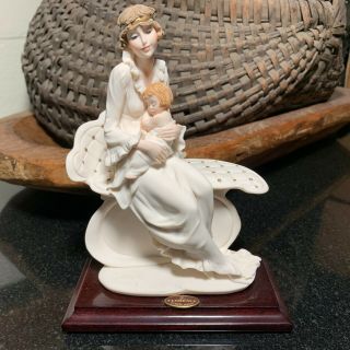 Florence Giuseppe Armani Sweet Dreams Mother Baby Figurine Italy W/box