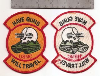 042 Usmc Have Guns Will Travel Patch - Ontos