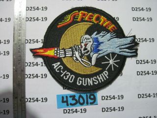 Usaf Air Force Squadron Patch Ac - 130 Spectre Gunship Hercules Special Operations
