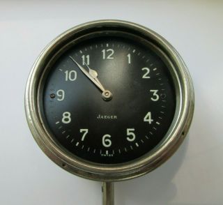Jaeger - Lecoultre Antique Mechanical Car Clock Parts Or Restore