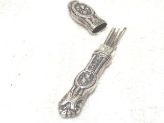 Sterling Silver Sewing Needle Case