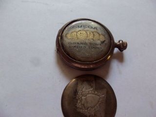 Antique Omega 16 Size Open Face Pocket Watch 4