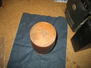 Hand forged primitive copper vessel 4