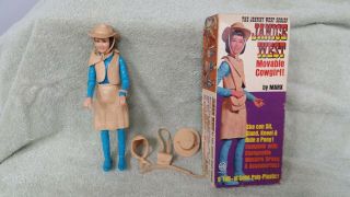 Vintage Janice West Cowgirl Action Figure Complete W/box