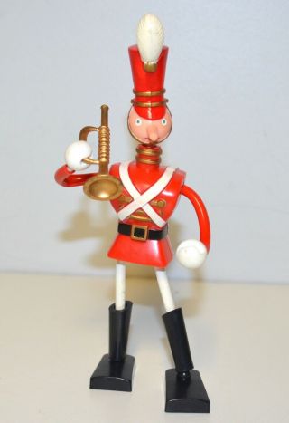 Marx Disney Babes In Toyland Marching Soldier & Bugle Flex Bendy Figure