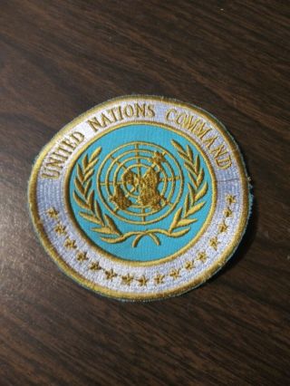 United Nations Command 3.  5 " Round Patch
