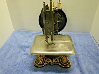 ANTIQUE NEWTON WILSON PRINCESS OF WHALES SEWING MACHINE EXC,  COND 5