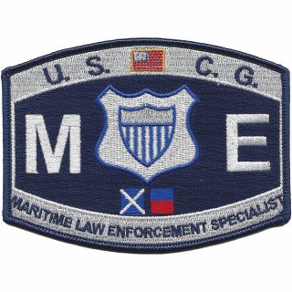 Cg - Maritime Law Enforcement Specialist Patch