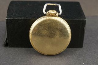 WALTHAM PREMIER 21 JEWELS GOLD FILLED POCKET WATCH FOR REPAIR PROJECT LPJ13 3