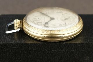 WALTHAM PREMIER 21 JEWELS GOLD FILLED POCKET WATCH FOR REPAIR PROJECT LPJ13 7
