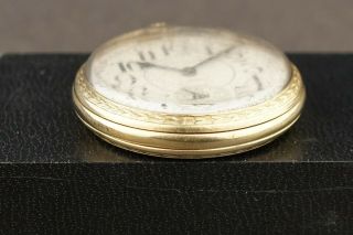 WALTHAM PREMIER 21 JEWELS GOLD FILLED POCKET WATCH FOR REPAIR PROJECT LPJ13 8