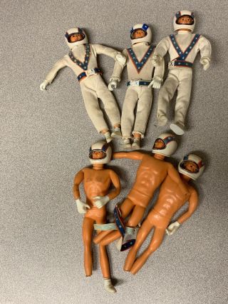 6 Vintage 1972 Ideal Evel Knievel Action Figure Dolls Attic Find