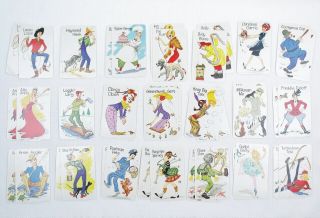 Vintage WHITMAN Complete OLD MAID CARD GAME 3