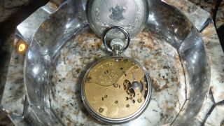 ✔the International Watch Co.  Antique Pocket Watch With ✔mascot✔ Box Jersey City