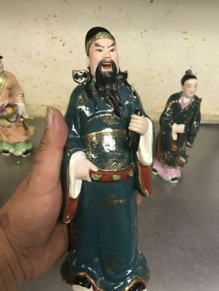 20c Chinese Famille Rose Porcelain Figurine Mark 5