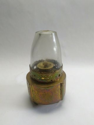 Antique or Vintage Brass Opium Den Lamp 2