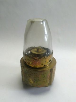 Antique or Vintage Brass Opium Den Lamp 4
