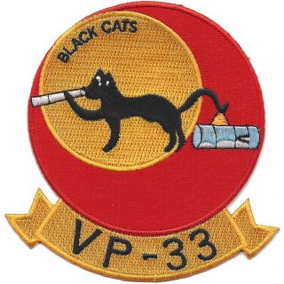 Navy Vp - 33 Patrol Squadron Patch