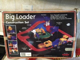 Vintage 1991 TOMY Big Loader Construction Set 5001 8