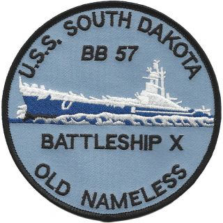 Uss South Dakota Bb - 57 Patch