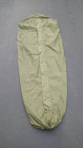 Vintage Us Army Military Sleeping Bag Cover