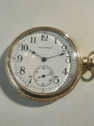 Waltham Royal 12s.  Art Deco 17 Jewels (1904) 10k.  Gold Filled Case.