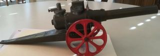 Vintage Conestoga Big Bang Cast Iron Toy Cannon (16 Inches Long)