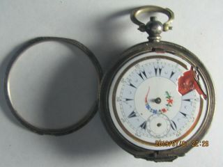 Vintage Ottman Pocket Watch For Parts/repair 3