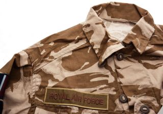British Army Jacket Shirt Combat Desert Lightweight RAF Tropical DDPM 3