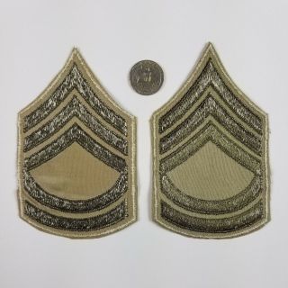 U.  S.  Army Sergeant First Class E - 7 Rank Insignia Chevron Patch 5.  25 