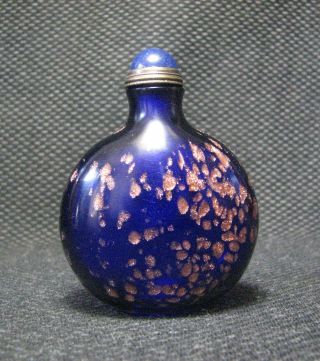 Traditional Chinese Glass Piece Design Snuff Bottle/。/。/。/