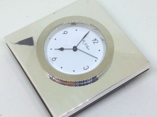 Fantastic Solid Silver Sheffield Clock R.  J.  CARR 8