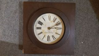 Fred Frick Arts And Crafts Wall Clock