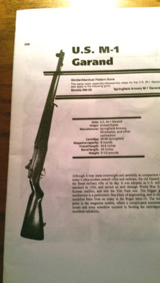 U.  S.  M - 1 Garand Disassembly And Reassembly Tips By Ags.
