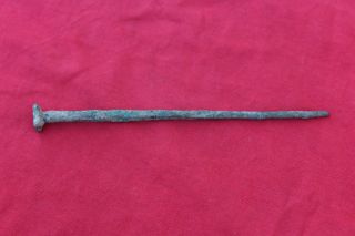 Afghan Antique 3000,  Years Old Ancient Unique Bronze Rare Wow Stamp Pin 4