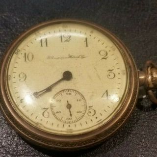 Hampden Watch Company Pocket Watch - - - Ticking