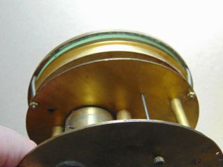 Vintage Round Brass Warren Clock Co Tetechron,  Repair,  Steampunk 5