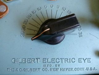 Rare 1949 Antique Gilbert Electric Eye Toy Set With Instructions And Extra Parts 5