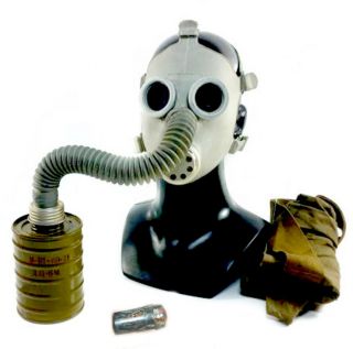 Gas Mask Dp - 6 Vintage Soviet Full Set