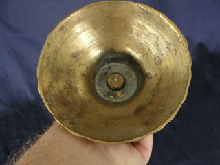 Antique Brass Push Up Candle Stick 5