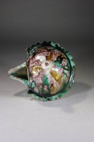 Antique Chinese Sancai Glazed Oil Lamp Ming Dynasty No:2 7