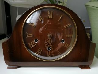Smiths Westminster Chime Vintage Mantel Clock (circa 1955)