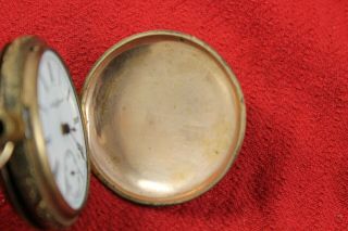 1890 ' s York Standard 18s Gold Filled Pocket Watch SN 338211 PARTS / REPAIR 3