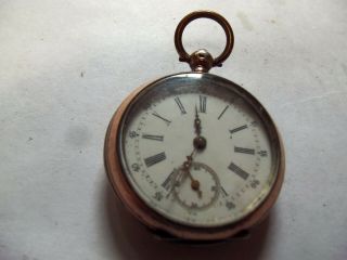 Antique Swiss Cylinder Key - Wind Key - Set Pocket Watch