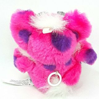 Furby Fake Clone fakie plush soft toy Pull string Vibrates Shakes Pink Vintage 5