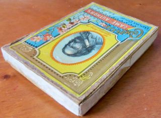 Antique 1887 McLOUGHLIN BROTHERS GAME OF AUTHORS - EASTLAKE EDITION - TENNYSON 7