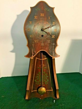 Rare - Antique Banjo Wall Clock - 1928