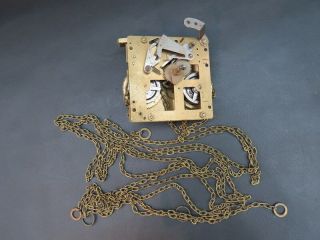 Vintage Fhs 261 - 030a Wall Clock Movement For Repair Or Spares