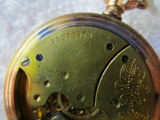 Antique AMERICAN WALTHAM WATCH COMPANY Pocket Watch 25 Year Case 8