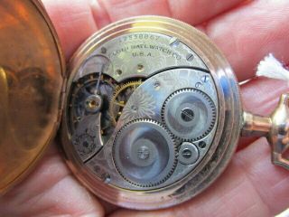 Antique ELGIN NATIONAL WATCH COMPANY Pocket Watch (185) 20 Year Case 6